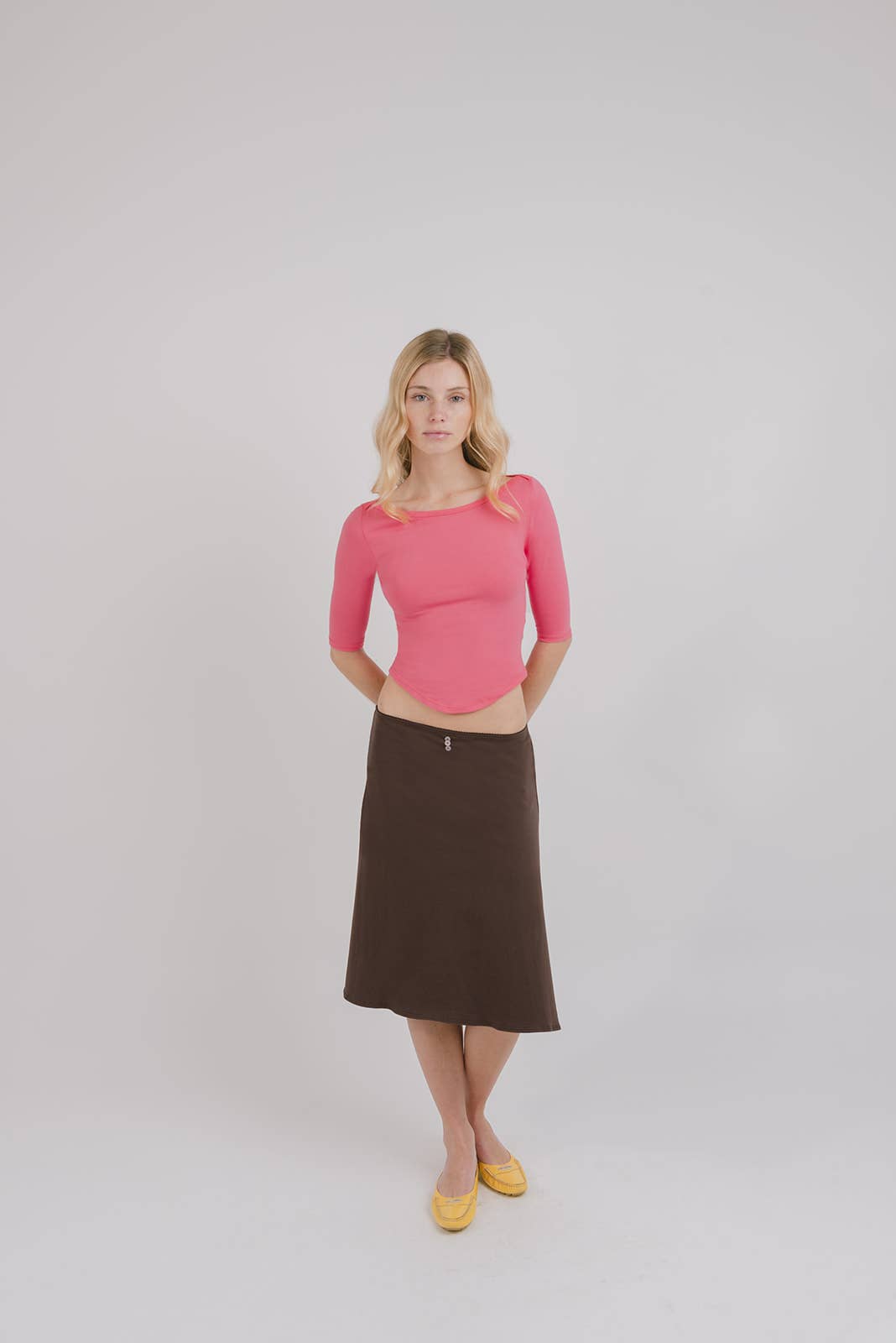 Nina Top in Flamingo