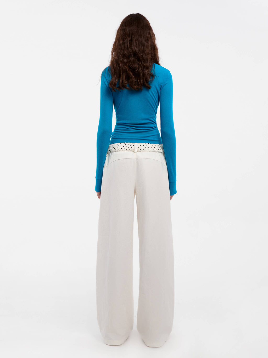 Flip Pant in White