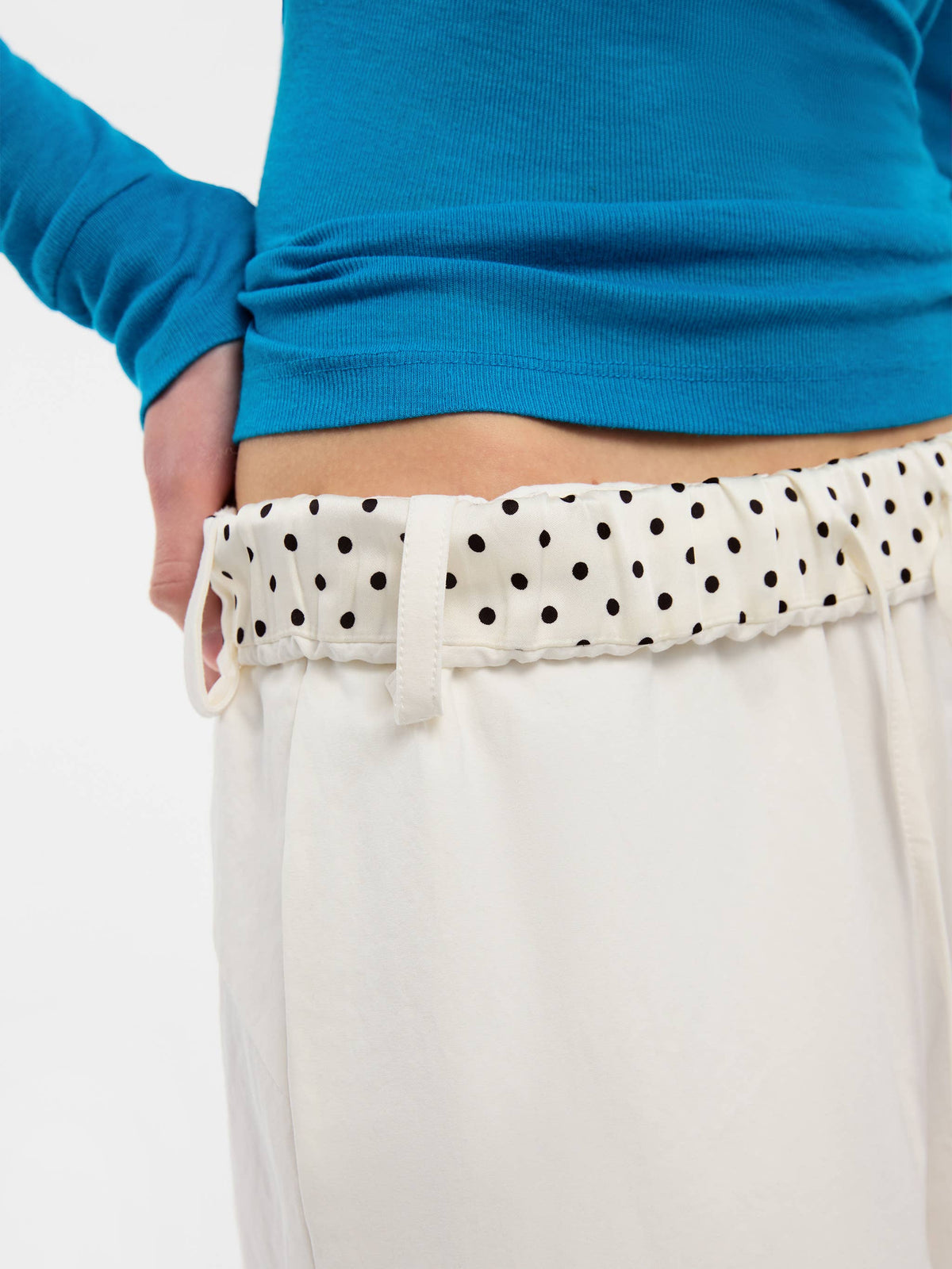 Flip Pant in White