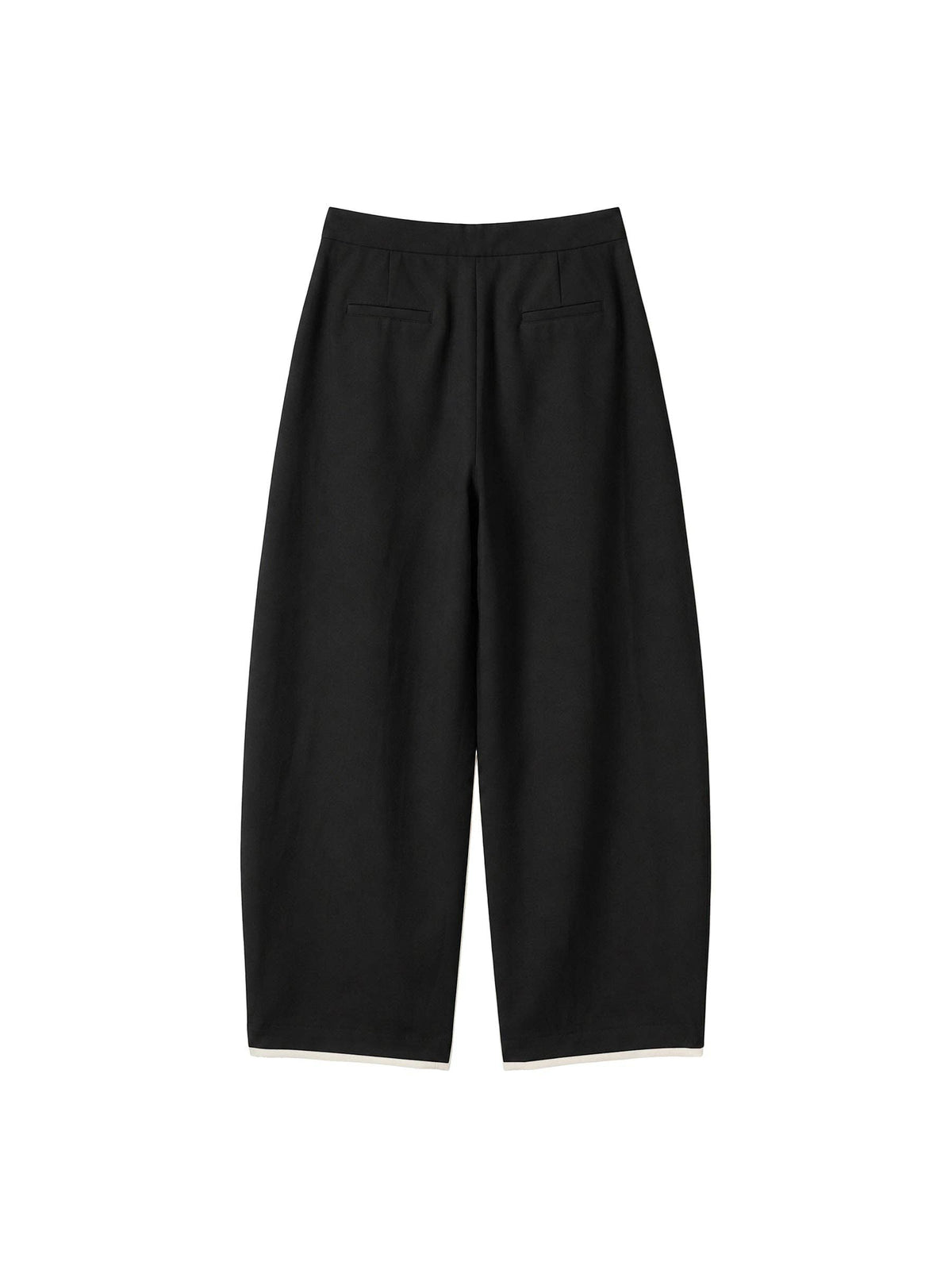 Cool Girl Draped Pant in Black